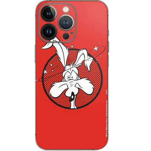 Looney Tunes Wile E Coyote Stars iPhone 14 Pro Skin