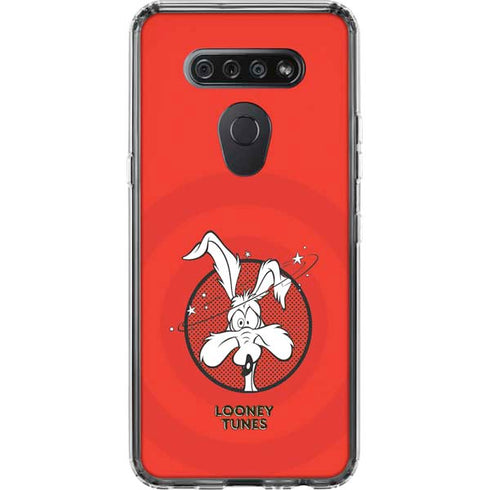 Looney Tunes Wile E Coyote Stars LG K51/Q51 Clear Case