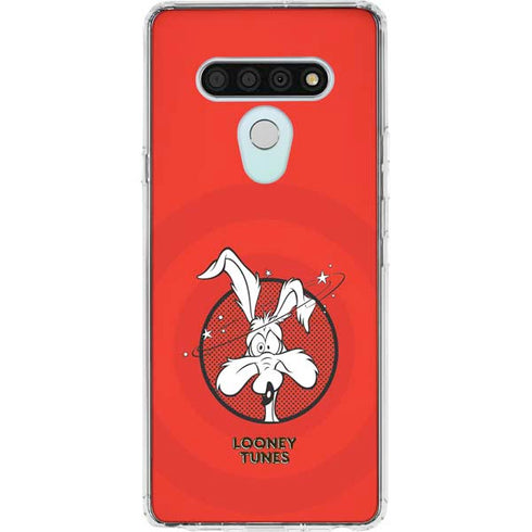 Looney Tunes Wile E Coyote Stars LG Stylo 6 Clear Case