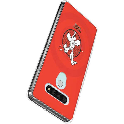Looney Tunes Wile E Coyote Stars LG Stylo 6 Clear Case