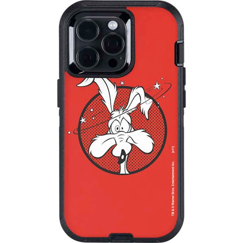 Looney Tunes Wile E Coyote Stars Otterbox Defender iPhone Skin