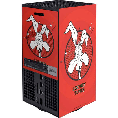 Looney Tunes Wile E Coyote Stars Xbox Series X Bundle Skin