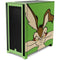 Looney Tunes Wile E Coyote Zoomed In Corsair 4000D Tempered Glass Mid-Tower ATX Case Skin
