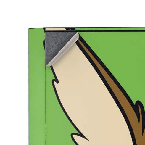 Looney Tunes Wile E Coyote Zoomed In Corsair 4000D Tempered Glass Mid-Tower ATX Case Skin