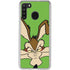 Looney Tunes Wile E Coyote Zoomed In Galaxy A21 Clear Case