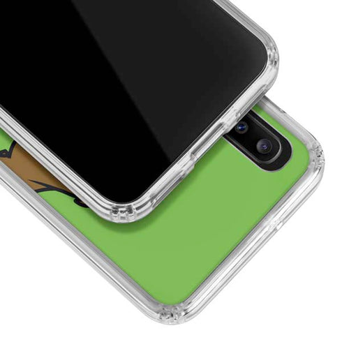 Looney Tunes Wile E Coyote Zoomed In Galaxy A30 Clear Case