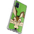 Looney Tunes Wile E Coyote Zoomed In Galaxy A71 5G Clear Case