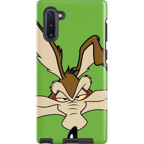 Looney Tunes Wile E Coyote Zoomed In Galaxy Note 10 Pro Case