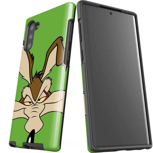 Looney Tunes Wile E Coyote Zoomed In Galaxy Note 10 Pro Case