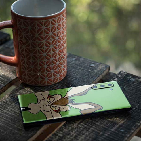 Looney Tunes Wile E Coyote Zoomed In Galaxy Note 10 Skin