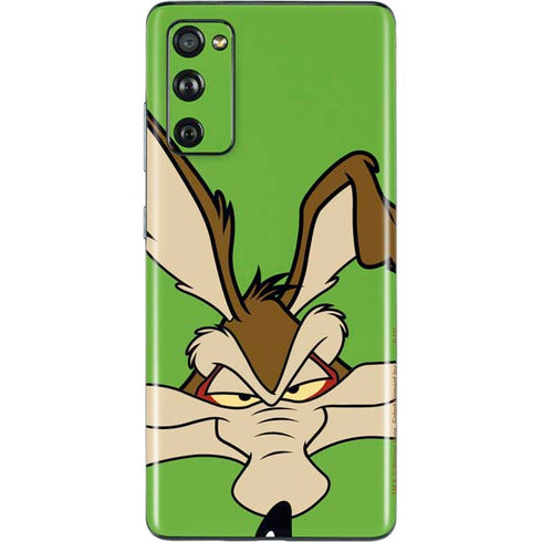 Looney Tunes Wile E Coyote Zoomed In Galaxy S20 Fan Edition Skin