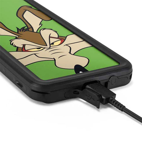 Looney Tunes Wile E Coyote Zoomed In Galaxy S20 Waterproof Case