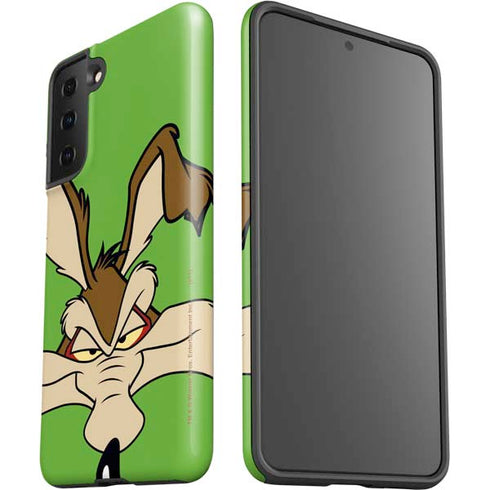 Looney Tunes Wile E Coyote Zoomed In Galaxy S21 FE Pro Case