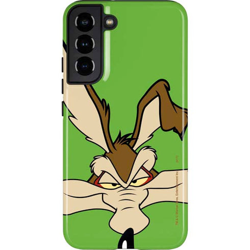 Looney Tunes Wile E Coyote Zoomed In Galaxy S22 Plus Pro Case