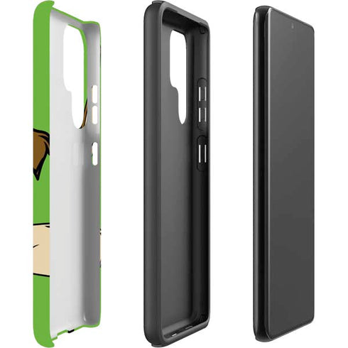 Looney Tunes Wile E Coyote Zoomed In Galaxy S22 Ultra Pro Case