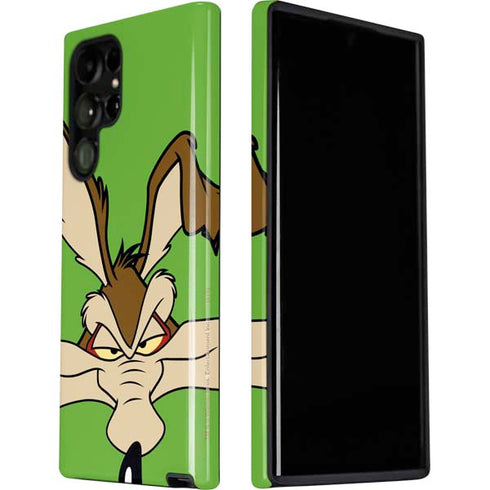 Looney Tunes Wile E Coyote Zoomed In Galaxy S22 Ultra Pro Case