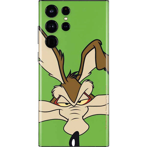 Looney Tunes Wile E Coyote Zoomed In Galaxy S22 Ultra Skin