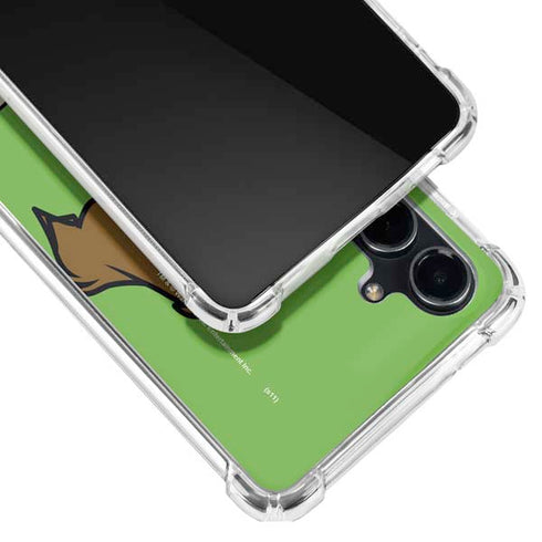 Looney Tunes Wile E Coyote Zoomed In Galaxy S23 FE Clear Case