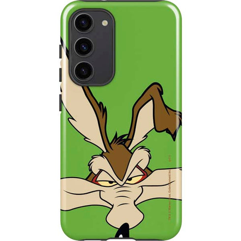 Looney Tunes Wile E Coyote Zoomed In Galaxy S23 Plus Pro Case