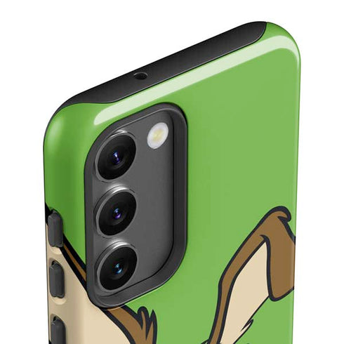 Looney Tunes Wile E Coyote Zoomed In Galaxy S23 Plus Pro Case