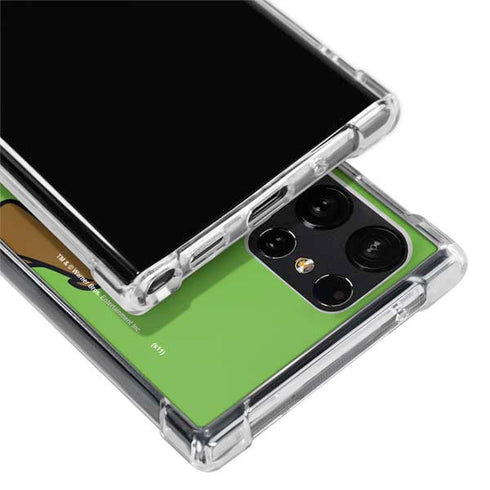 Looney Tunes Wile E Coyote Zoomed In Galaxy S24 Ultra Clear Case