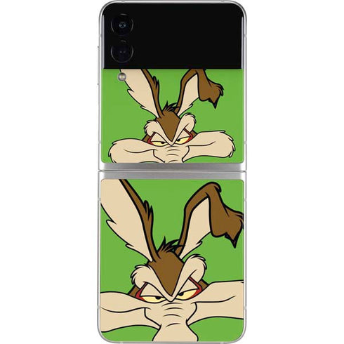 Looney Tunes Wile E Coyote Zoomed In Galaxy Z Flip3 5G Skin