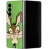 Looney Tunes Wile E Coyote Zoomed In Galaxy Z Fold4 5G Skin