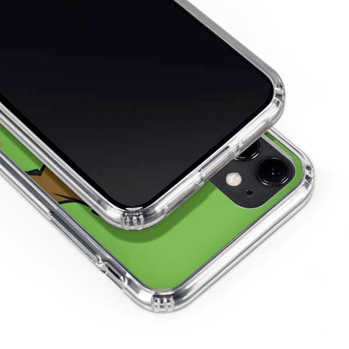 Looney Tunes Wile E Coyote Zoomed In iPhone 11 Clear Case