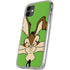 Looney Tunes Wile E Coyote Zoomed In iPhone 11 Clear Case