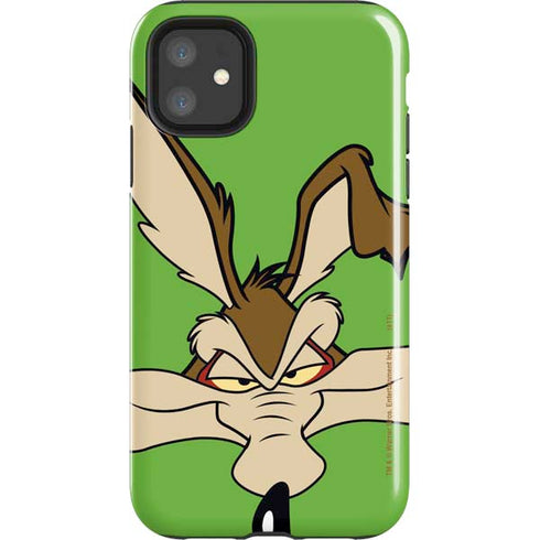 Looney Tunes Wile E Coyote Zoomed In iPhone 11 Impact Case