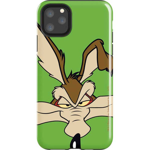 Looney Tunes Wile E Coyote Zoomed In iPhone 11 Pro Max Impact Case