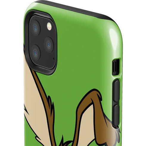 Looney Tunes Wile E Coyote Zoomed In iPhone 11 Pro Max Impact Case