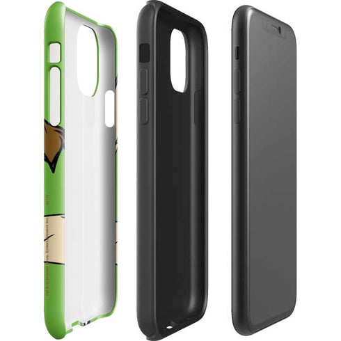 Looney Tunes Wile E Coyote Zoomed In iPhone 11 Pro Max Impact Case