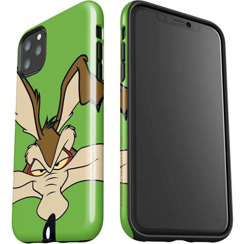 Looney Tunes Wile E Coyote Zoomed In iPhone 11 Pro Max Impact Case
