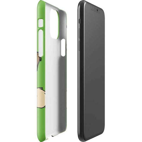 Looney Tunes Wile E Coyote Zoomed In iPhone 11 Pro Max Lite Case