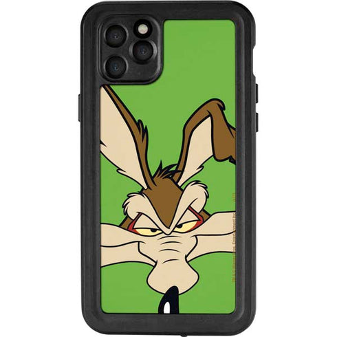 Looney Tunes Wile E Coyote Zoomed In iPhone 11 Pro Max Waterproof Case