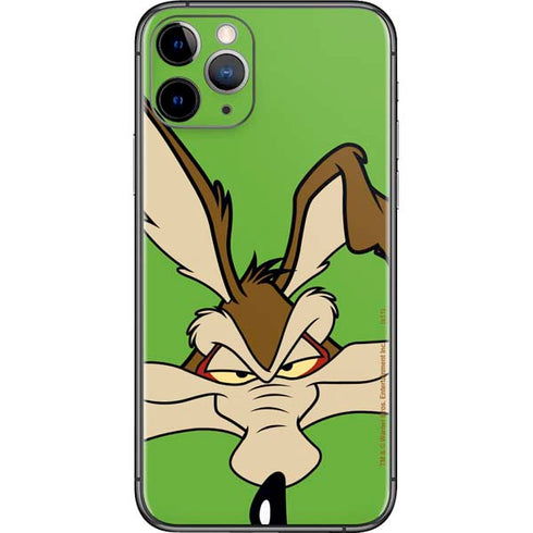 Looney Tunes Wile E Coyote Zoomed In iPhone 11 Pro Skin