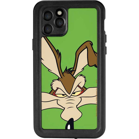 Looney Tunes Wile E Coyote Zoomed In iPhone 11 Pro Waterproof Case