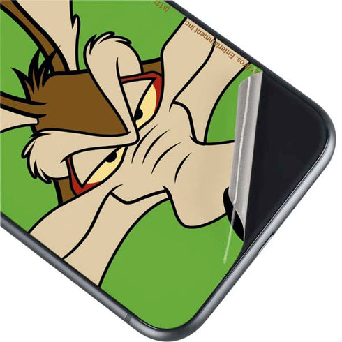 Looney Tunes Wile E Coyote Zoomed In iPhone 11 Skin