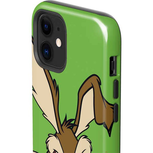 Looney Tunes Wile E Coyote Zoomed In iPhone 12 Mini Impact Case