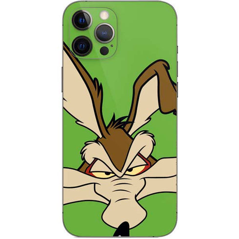 Looney Tunes Wile E Coyote Zoomed In iPhone 12 Pro Max Skin