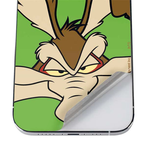 Looney Tunes Wile E Coyote Zoomed In iPhone 12 Pro Skin