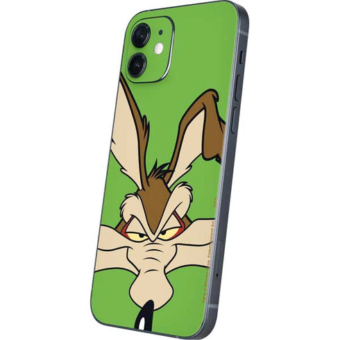 Looney Tunes Wile E Coyote Zoomed In iPhone 12 Skin