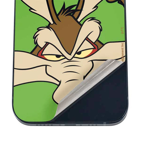 Looney Tunes Wile E Coyote Zoomed In iPhone 12 Skin