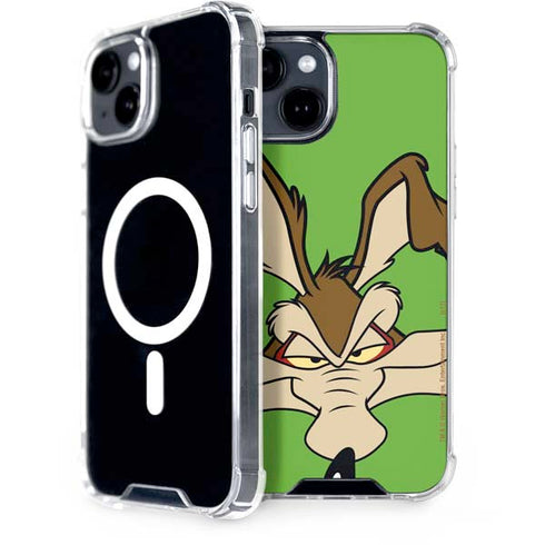 Looney Tunes Wile E Coyote Zoomed In iPhone 13 MagSafe Case