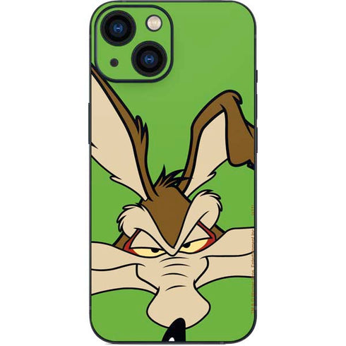 Looney Tunes Wile E Coyote Zoomed In iPhone 13 Mini Skin