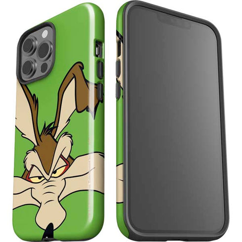 Looney Tunes Wile E Coyote Zoomed In iPhone 13 Pro Max Impact Case