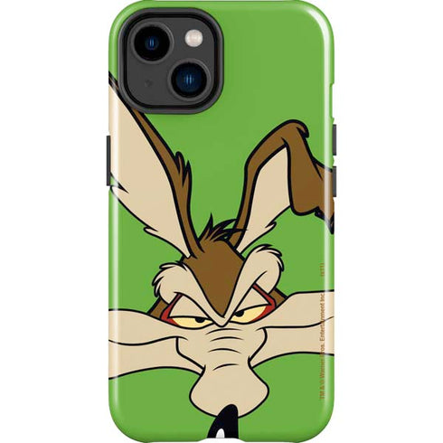 Looney Tunes Wile E Coyote Zoomed In iPhone 14 Plus Impact Case