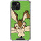 Looney Tunes Wile E Coyote Zoomed In iPhone 14 Plus Clear Case