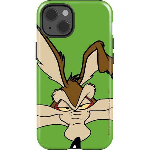 Looney Tunes Wile E Coyote Zoomed In iPhone 15 Impact Case